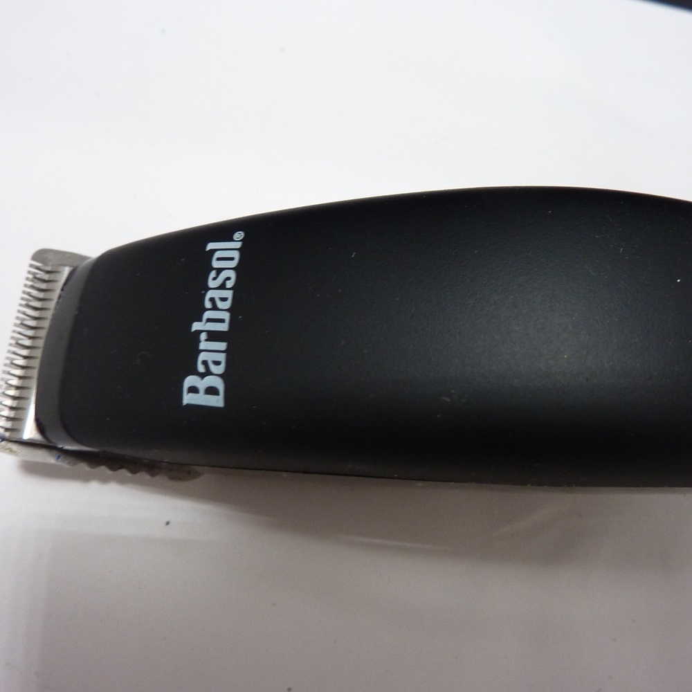 Barbasol Touch Up Trimmer Stainless Steel  NO Blades PRE-OWNED